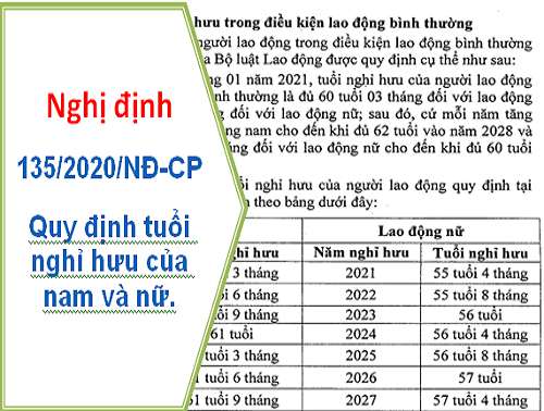 Tải Nghị định 135/2020/NĐ-CP quy định tăng tuổi nghỉ hưu hiệu lực từ 01/01/2021