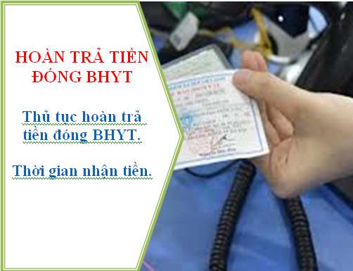 Hoàn trả tiền đóng BHYT khi trùng thẻ BHYT