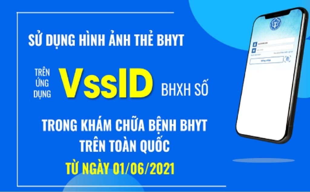 sử dụng VssID KCB từ ngày 1/6/2021