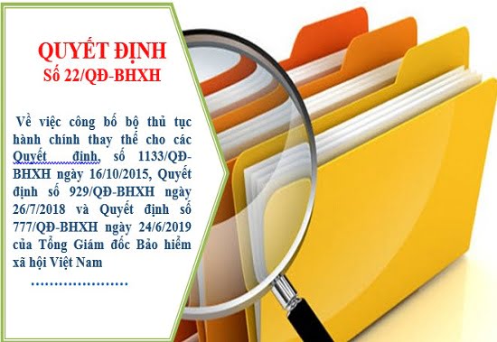 Quyết định số 222/QĐ-BHXH. Về việc công bố bộ thủ tục hành chính