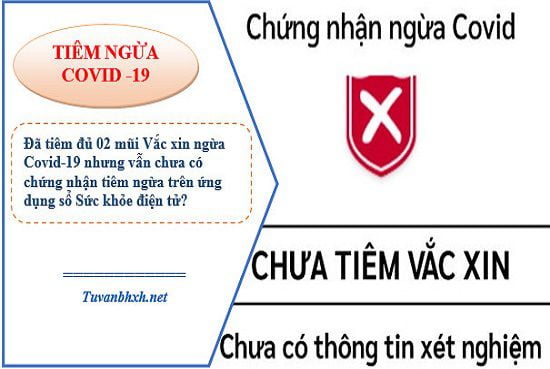 Điều chỉnh thông tin, chứng nhận tiêm ngừa Vắc xin Covid-19 trên Sổ sức khỏe điện tử