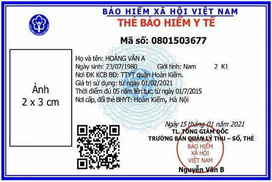 Sẽ được cấp thẻ BHYT theo mẫu mới khi bị mất, hỏng từ ngày 16/8/2021