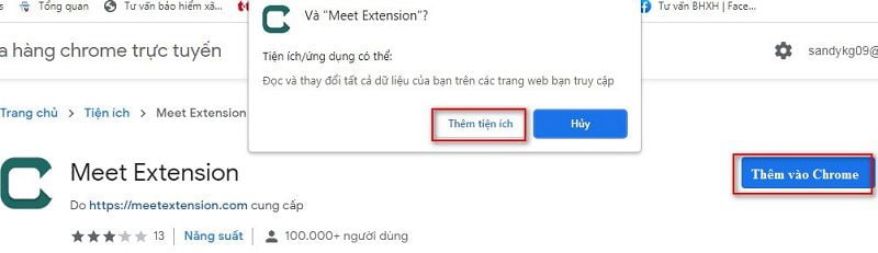 ứng dụng google meet