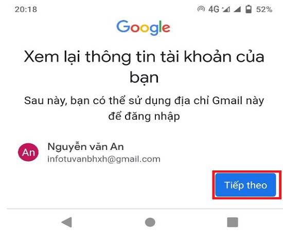 cách lập gmail