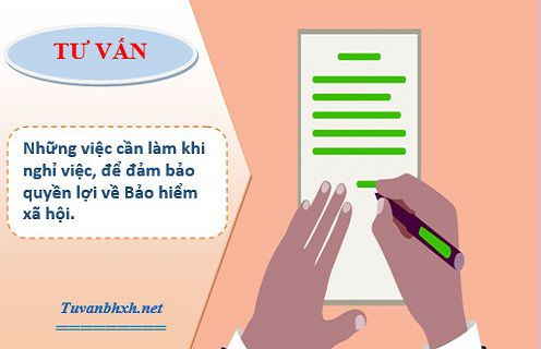 việc cần làm khi nghỉ việc