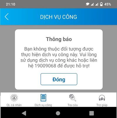 lỗi người lao động gặp phải khi đăng ký nhận hỗ trợ BHTN qua ứng dụng VssID