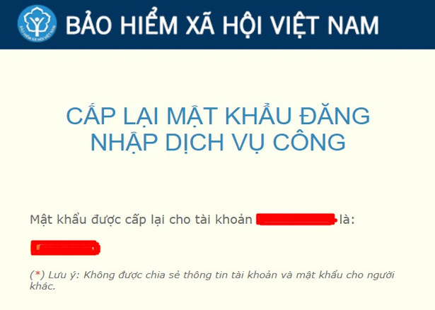 cách lấy mật khẩu VssiD qua email