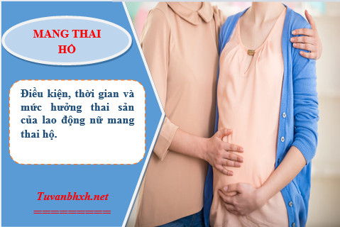 Điều kiện, thời gian, mức hưởng thai sản của lao động nữ mang thai hộ