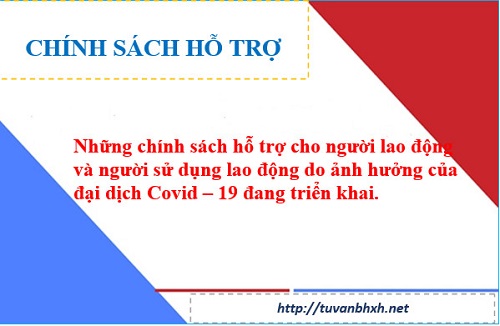 Các chính sách hỗ trợ NLĐ, Doanh nghiệp gặp khó khăn do đại dịch covid-19