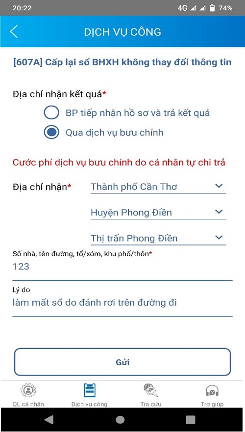 cấp lại sổ BHXH do hỏng