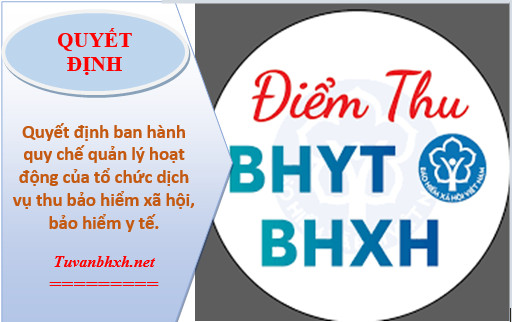 Quyết định 1155/QĐ-BHXH. Ban hành quy chế quản lý hoạt động của tổ chức dịch vụ thu BHXH, BHYT