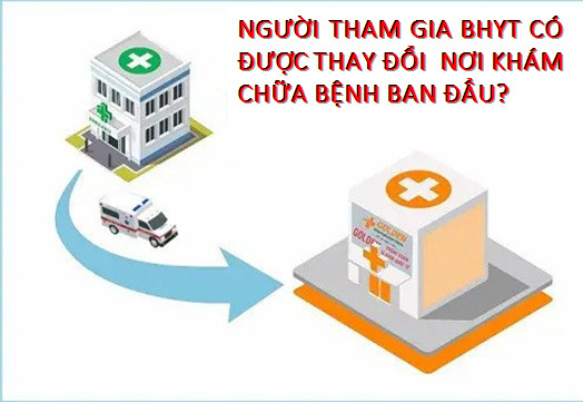 thay đổi nơi đăng ký khám chữa bệnh ban đầu