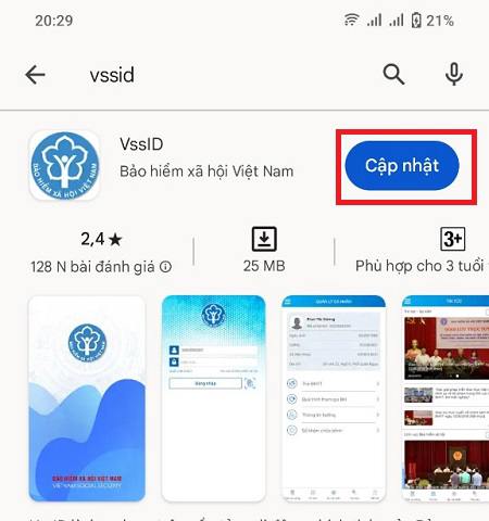 VssID cập nhật phiên bản 1.6.7, tích hợp tính năng đăng nhập bằng tài khoản định danh điện tử