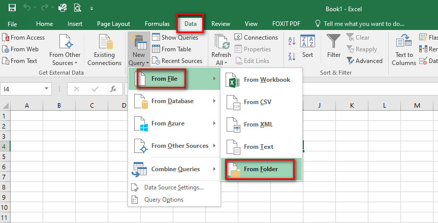 Gộp nhiều file Excel thành 1 file bằng Power Query không cần code