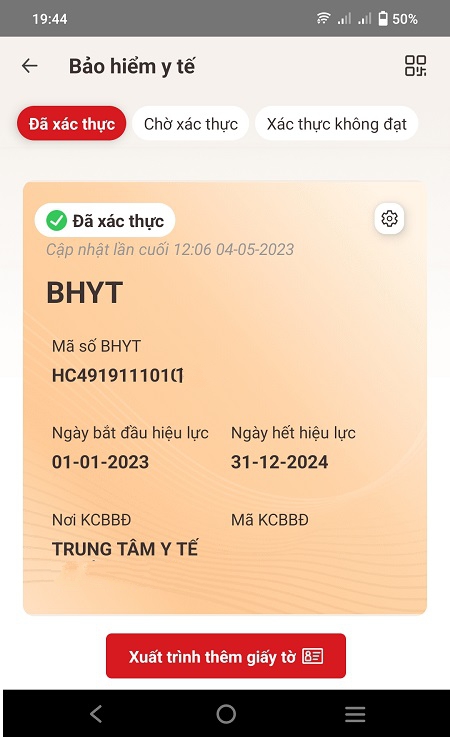 tích hợp BHYT vào VNeID