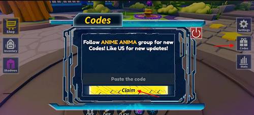Các mã code Anime Arise Evolution mới nhất tháng 5/2025